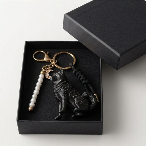dunhill 犬型キーホルダー 箱付き dunhill 犬型キーホルダー 箱付き ダンヒル | ダンヒル アイコン