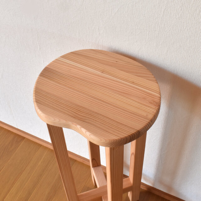 new! のっぽスツール｜まめ座のストレート脚 | iichi 日々の暮らしを