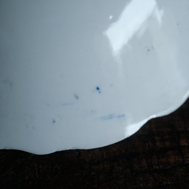 千鳥に風景◇花と蝶々 時代物 松文印判金彩膾皿 骨董・antiques 古民家