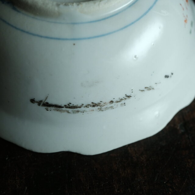 明時代 成化年製 斗彩蝴蝶 色絵 磁器 急須 陶磁器 時代物 骨董品 旧家