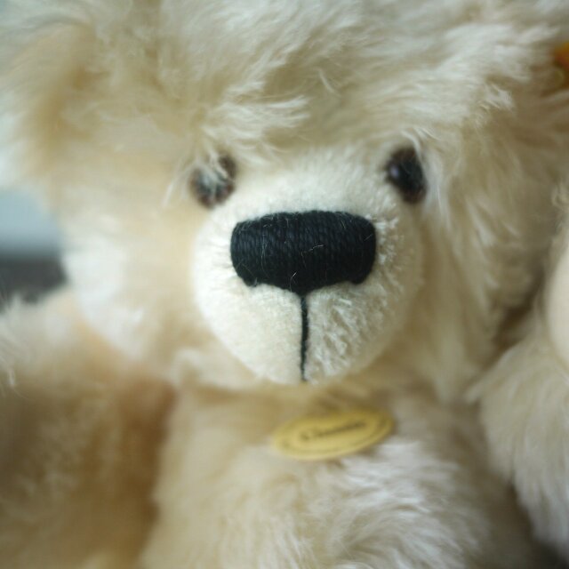 シュタイフ オフホワイトのテディベア STEIFF Classicドイツ