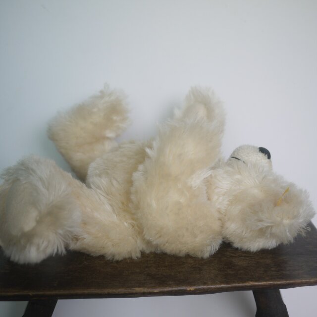 シュタイフ オフホワイトのテディベア STEIFF Classicドイツ