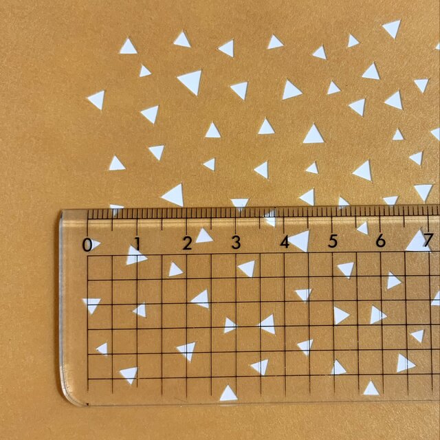 染型紙（三角ランダム） | iichi 日々の暮らしを心地よくする
