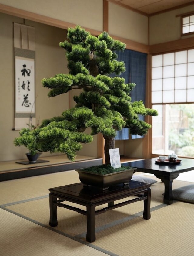 光触媒 人工観葉植物 ウォールグリーン フェイクグリーン 盆栽花器付き