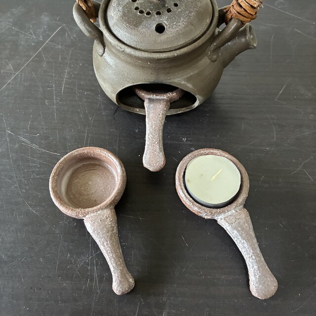 茶香炉用ロウソク受け皿 | iichi 日々の暮らしを心地よくする