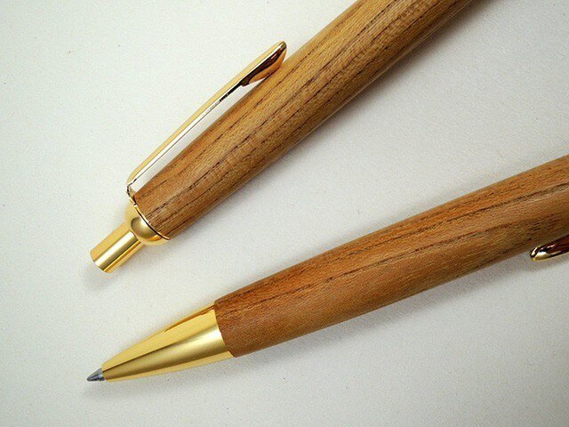 ケヤキのボールペン 太軸 Iichi ハンドメイド クラフト作品 手仕事品の通販