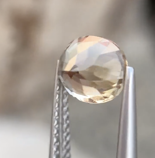 希少石 Bi-color Oregon Sunstone リング No.2/ 受注制作 | iichi 日々