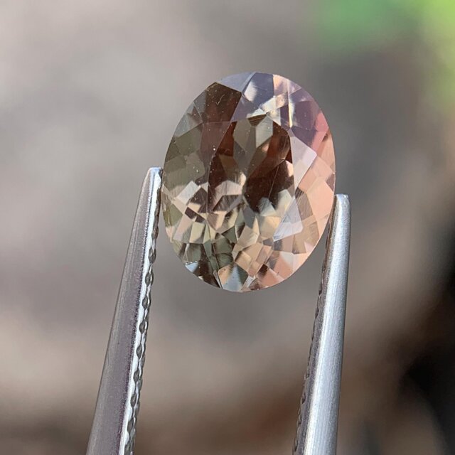 希少石 Bi-color Oregon Sunstone リング No.2/ 受注制作 | iichi 日々