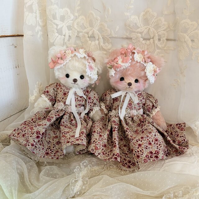 お花のボンネット・エーデルワイス【白】 | iichi 日々の暮らしを