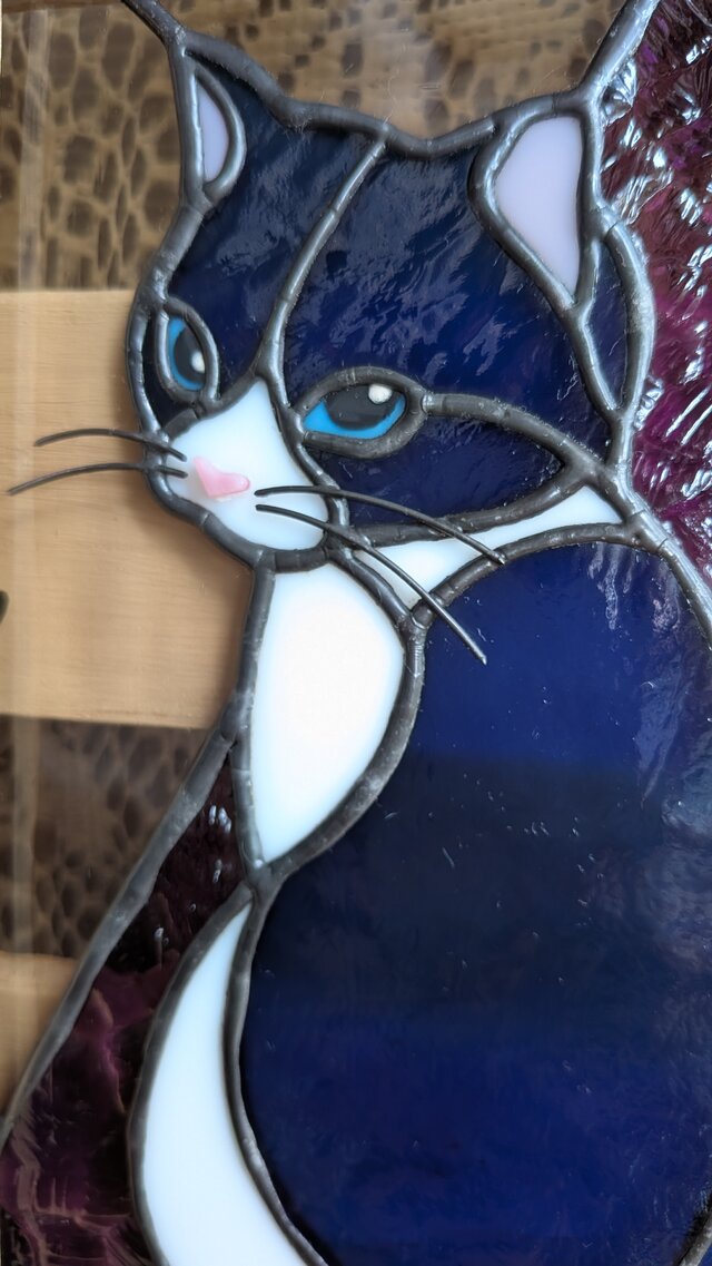 猫のステンドグラス | iichi 日々の暮らしを心地よくするハンドメイド
