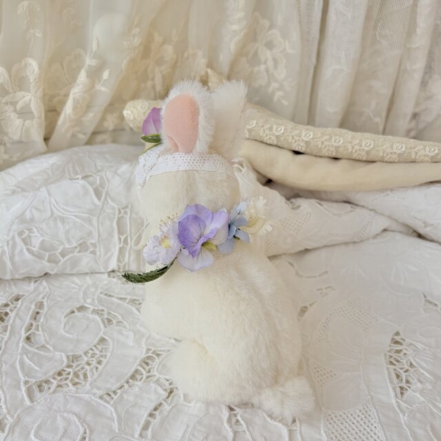 お花のボンネット・うさぎのエンジュ | iichi 日々の暮らしを心地よく