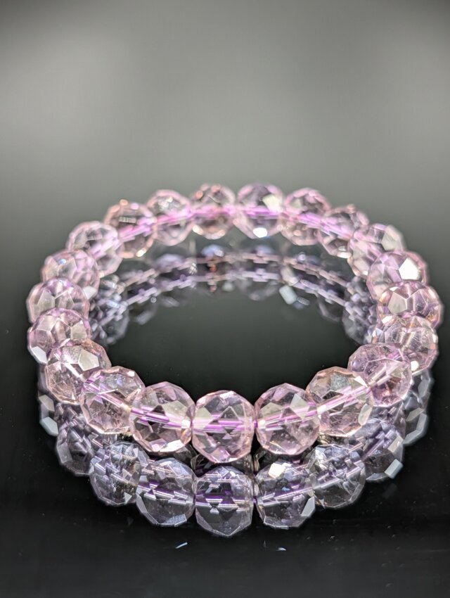 パワーストーン】 アメトリン(紫黄水晶) 9.5～10mm ブレスレット