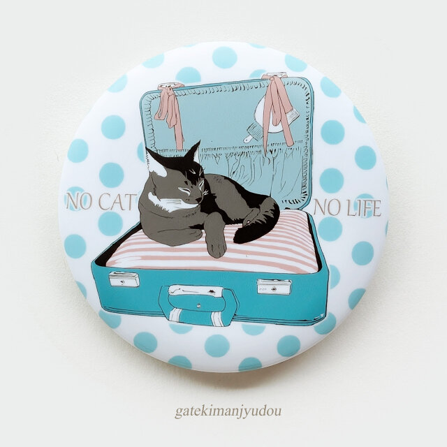 猫さんイラスト缶バッジ（ブラインド販売） | iichi 日々の暮らしを