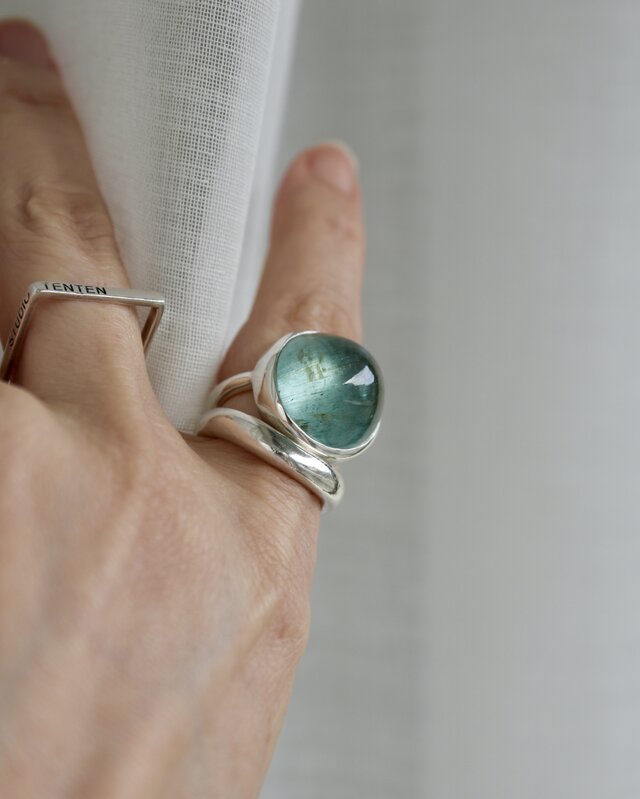 人魚のaquamarine]ring | iichi 日々の暮らしを心地よくする