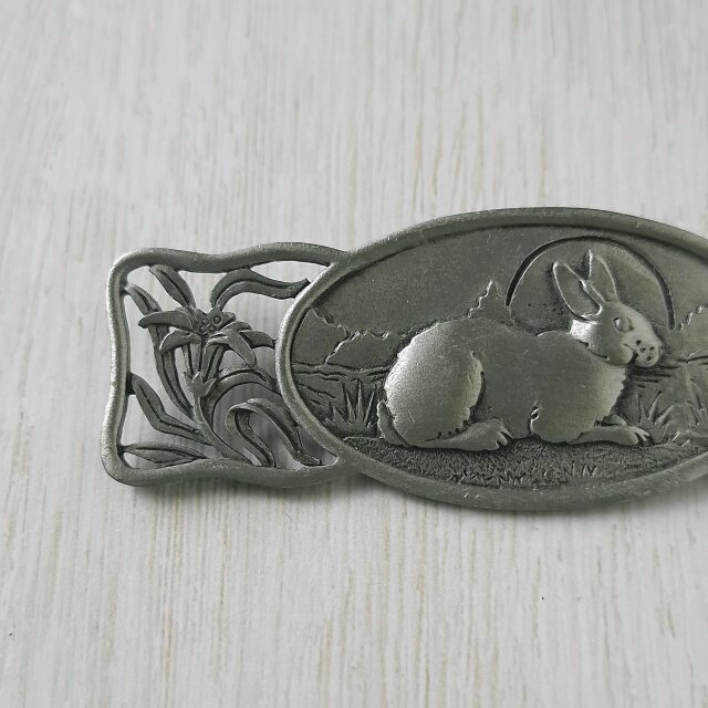 【J285】ヴィンテージ 　ヴィンテージ JOR シルバー フィッシュブローチ J.J.》 silver tone pewter rabbit lily ジェイジェイ ヴィンテージ