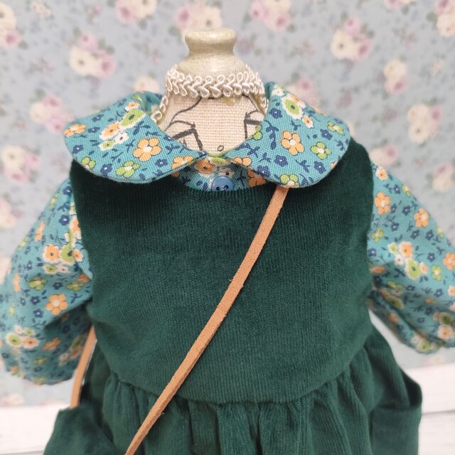 りそきち ハンドメイド着せ替え服 着せ替え人形の服 ㊴ <春まつ雪うさぎ> | iichi 日々の暮らしを