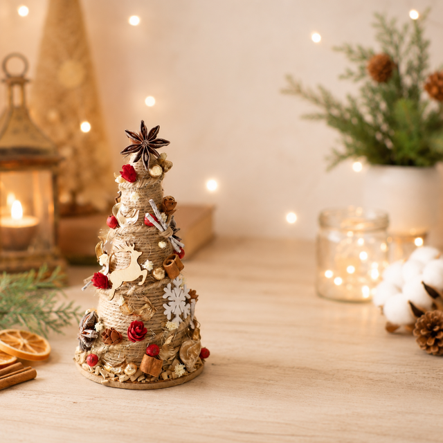 早割/ Rustic Twine Tree✦Natural/クリスマスツリー Xmas クリスマス