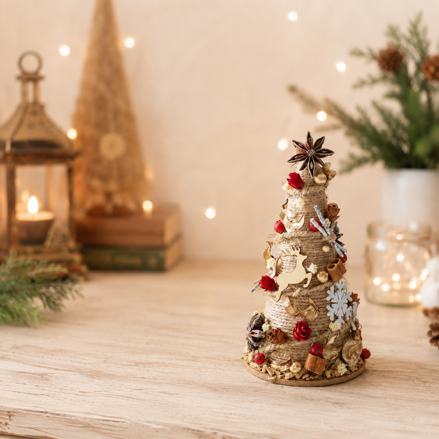 早割/ Rustic Twine Tree✦Natural/クリスマスツリー Xmas クリスマス