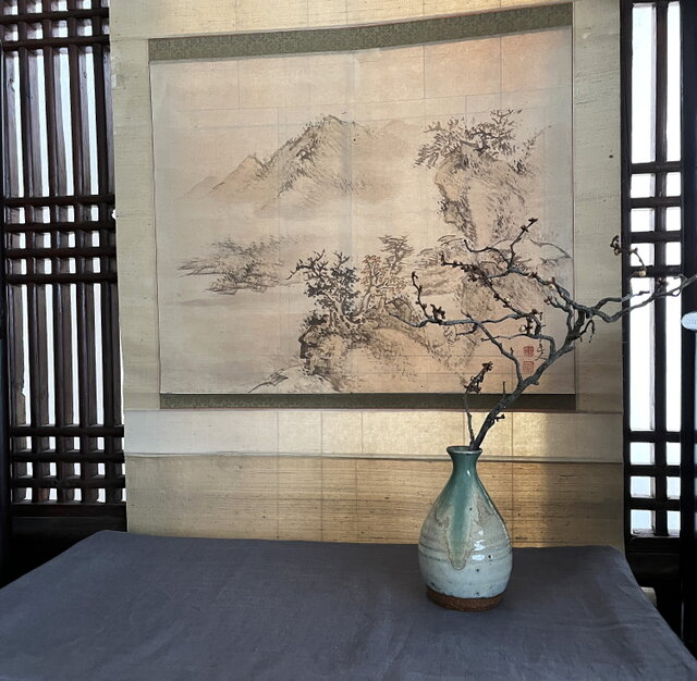 緑釉 花器 一輪挿し yk328 | iichi 日々の暮らしを心地よくする