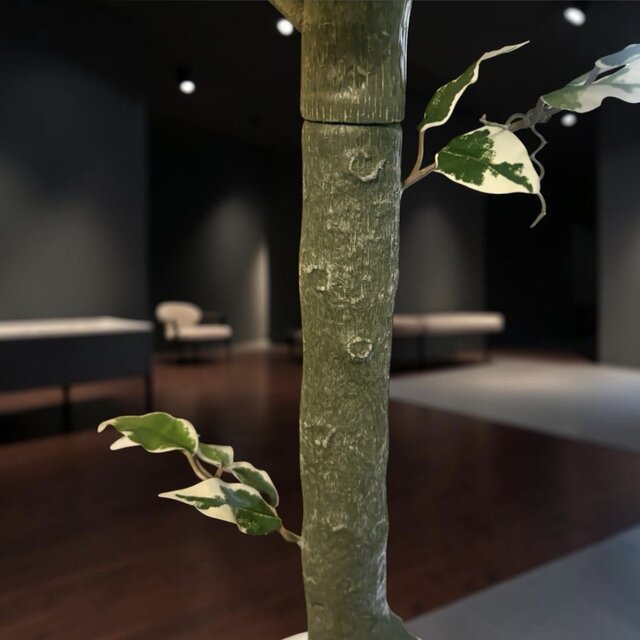 光触媒 人工観葉植物 ウォールグリーン フェイクグリーン 斑入り