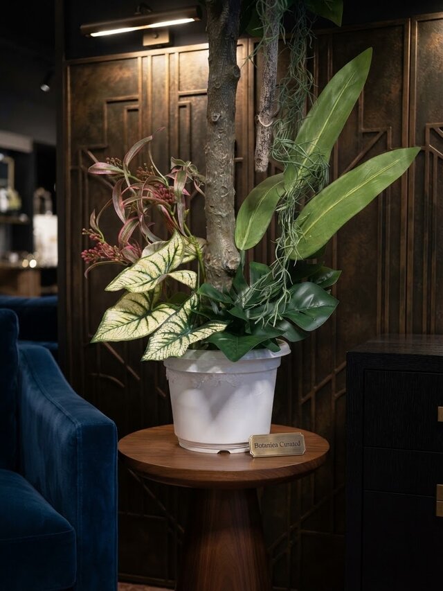 光触媒 人工観葉植物 ウォールグリーン フェイクグリーン 斑入り