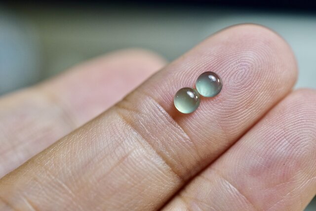 RS13-180 宝石質 氷種 青緑色 グアテマラ産 天然 A貨 本翡翠 ルース