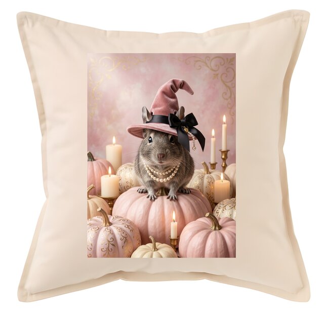 デグークッション 45cm ハロウィン限定アート | iichi 日々の暮らしを