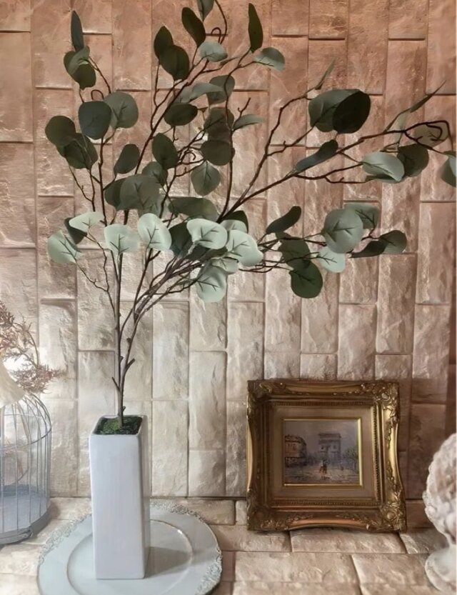 光触媒　人工観葉植物　ウォールグリーン　フェイクグリーン　ユーカリ225 光触媒 人工観葉植物 ウォールグリーン フェイクグリーン ユーカリポポ