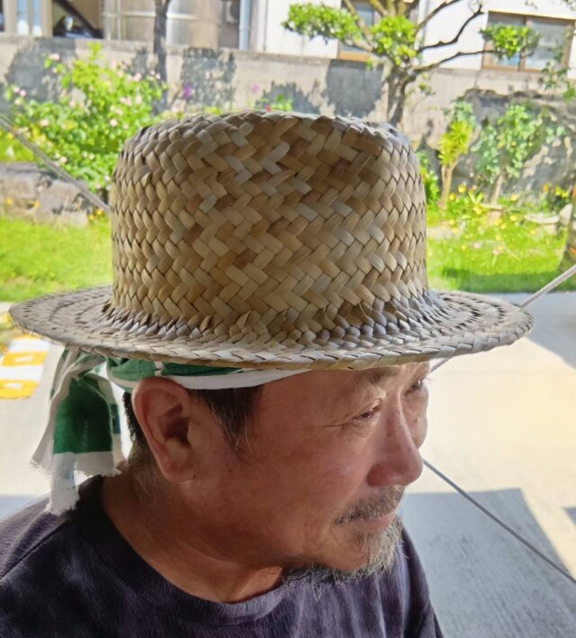 受注生産】アダン葉帽子 中折れ帽沖縄産アダン葉幅6mm | iichi 日々の