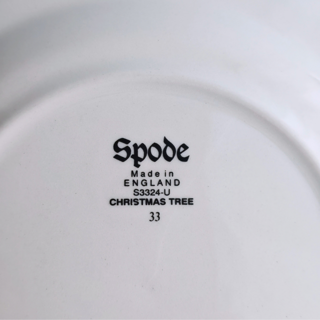Spode ｜ Christmas Tree ｜ スポード クリスマスツリー 16.5cm