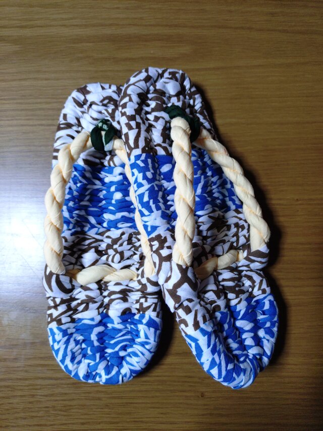 布ぞうり 25〜26cm | iichi 日々の暮らしを心地よくするハンドメイドや