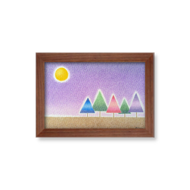 原画 • 色鉛筆画 】秘密の約束 | iichi 日々の暮らしを心地よくする