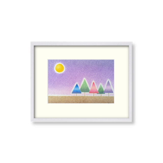 原画 • 色鉛筆画 】秘密の約束 | iichi 日々の暮らしを心地よくする