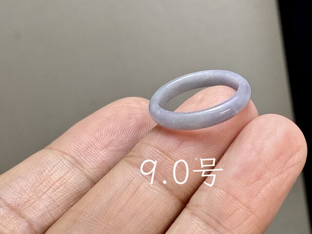 L19-60 アニバーサリーリング 糯種 ラベンダーグレー 9.0号 グアテマラ
