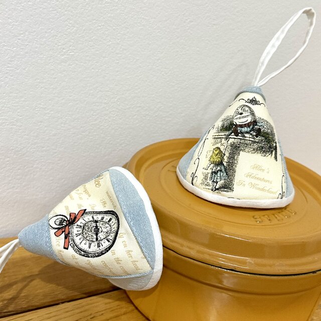 ☆三角鍋つかみstaub ストウブ ホーロー 鍋つかみ ミトン | iichi 日々