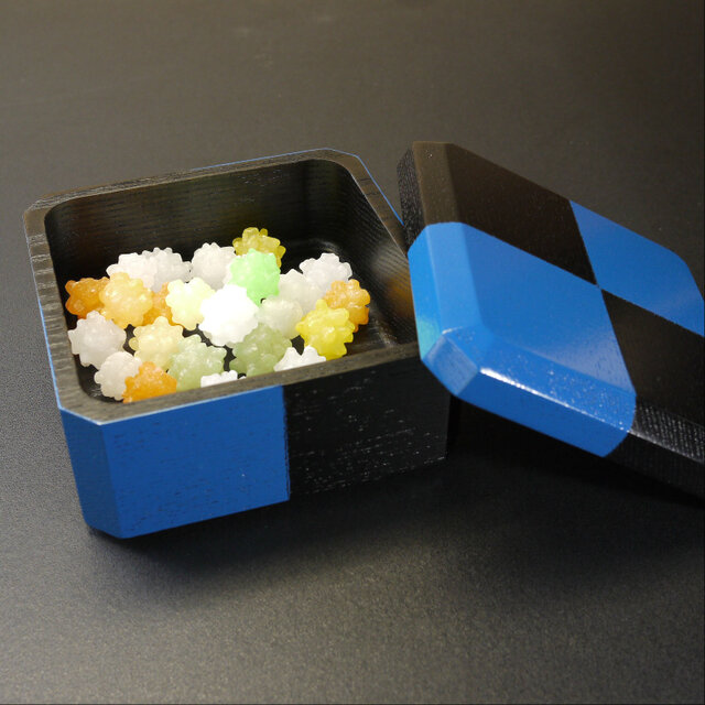 漆塗り木箱26×36センチ 漆塗りmini木箱『夏の記憶』≪送料無料≫ | iichi 日々の暮らしを