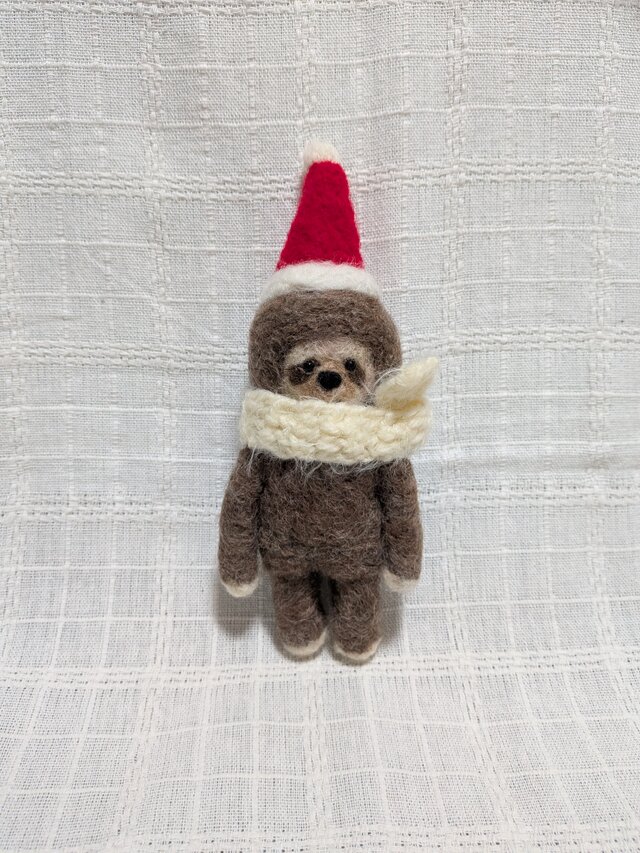 ナマケモノさん（羊毛フェルト） | iichi 日々の暮らしを心地よくする