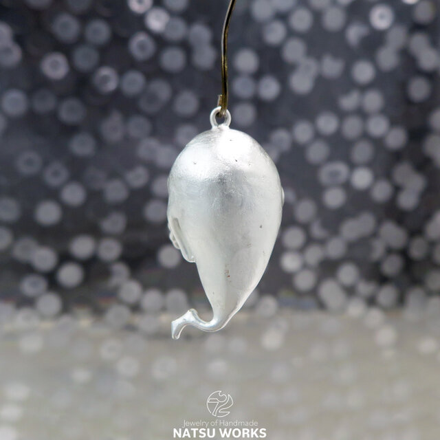 おばけのピアス / Gem & Ghost Charm 2026ハロウィン ダイヤモンド