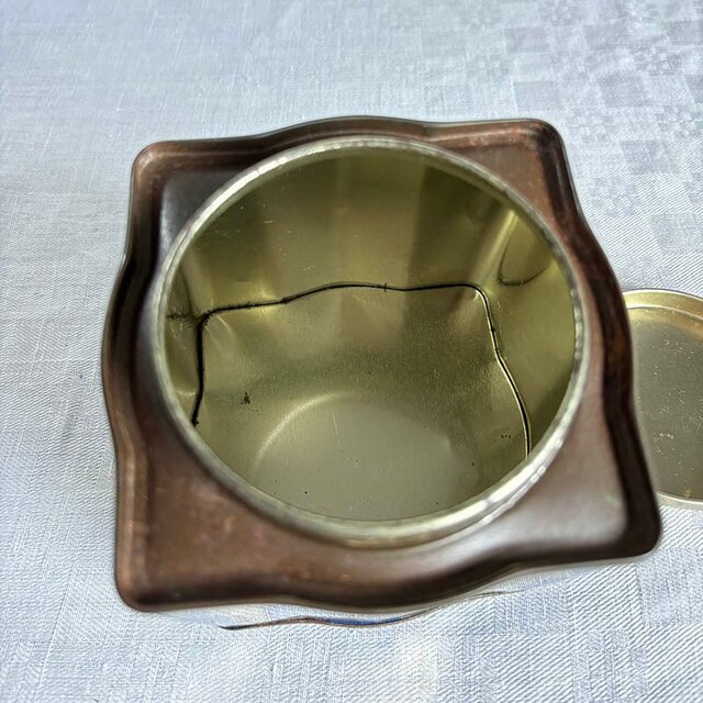 紅茶缶 青缶 Victorian Tea Set Amoret Tanner Collection