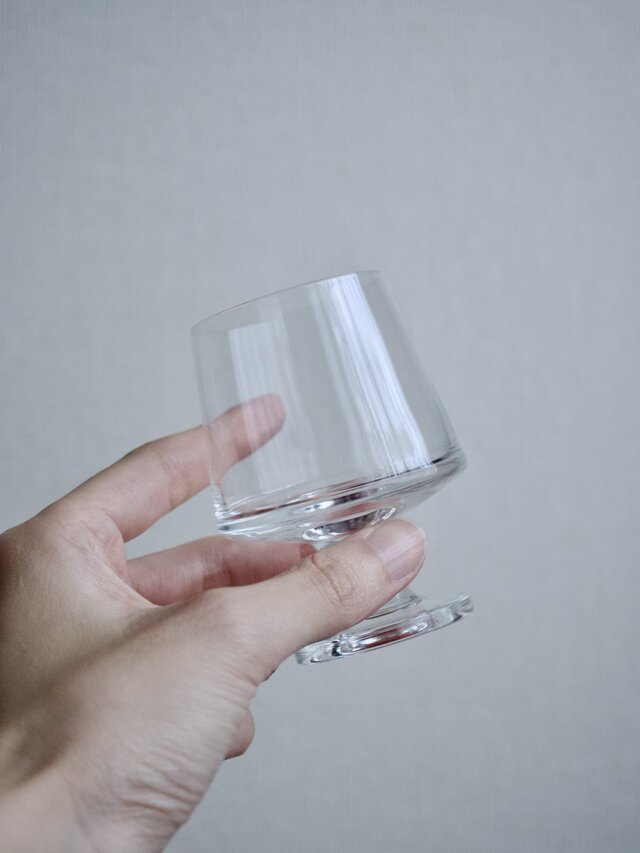 Vintage】デンマーク 図形のグラス（clear - cognac） | iichi 日々の