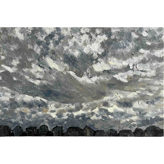 原画・油彩 「近所の風景 20269」 絵画・ P6(27×41cm )アート 原画・油彩 「近所の風景 20269」 絵画・ P6(27×41cm )アート