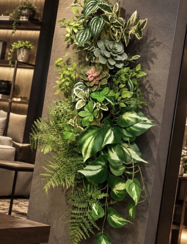 光触媒 人工観葉植物 ウォールグリーン フェイクグリーン 流木アレンジ