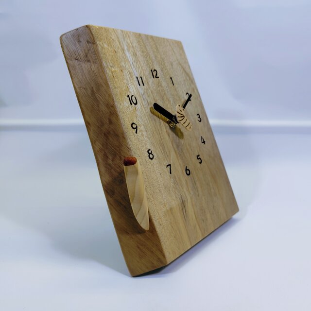 木製時計ーキツツキ | iichi 日々の暮らしを心地よくするハンドメイド