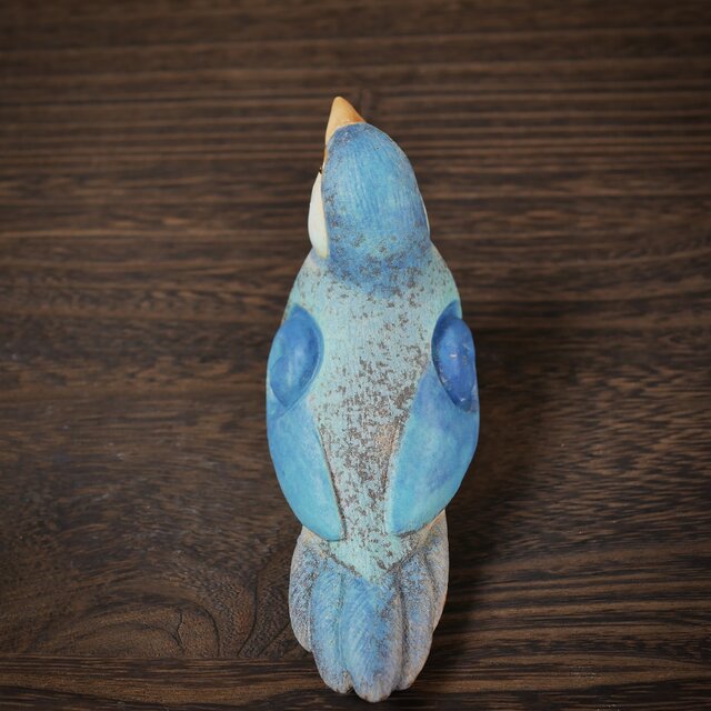 青色の文鳥 no.29 | iichi 日々の暮らしを心地よくするハンドメイドや