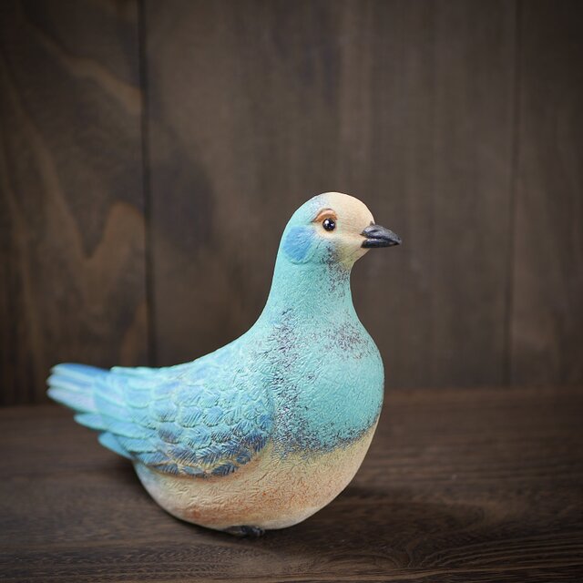 青色の鳩 no.1 | iichi 日々の暮らしを心地よくするハンドメイドや