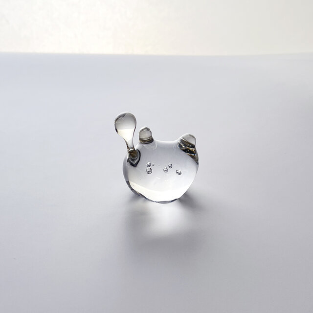 小さなものたち」 ガラスのリングホルダー リングスタンド | iichi