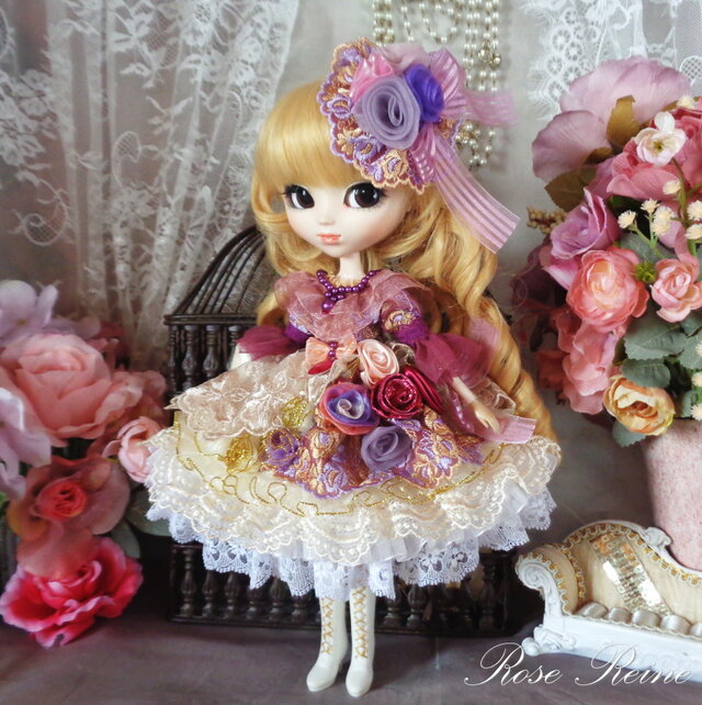ロリータロマンス 魅惑のアシンメトリー 薔薇の妖精 スモーキーカラー