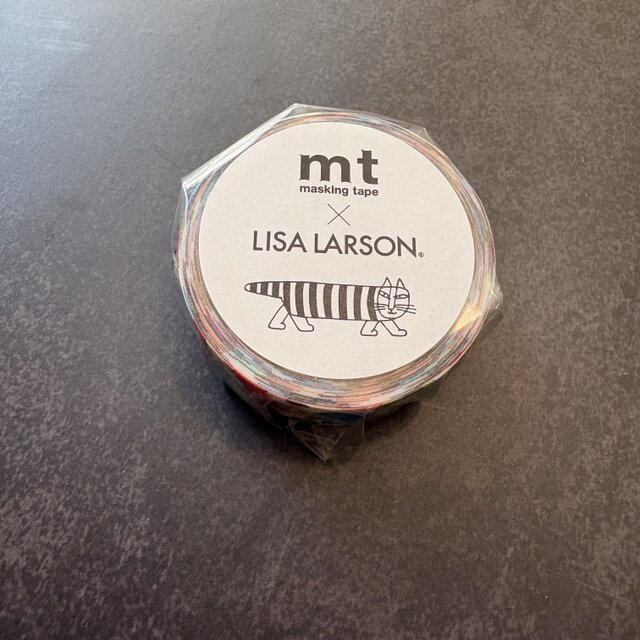 Lisa Larson×mt⋆༶⠜リサラーソン カラフルドッグ マスキングテープ