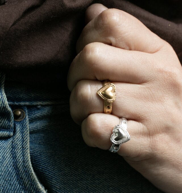 Classic heart ring❤︎クラシックハートリング | iichi 日々の暮らし