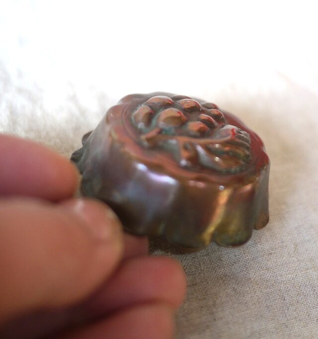 コッパーモールド 3Pセット 小さい菓子型 銅の焼き型 ドイツ